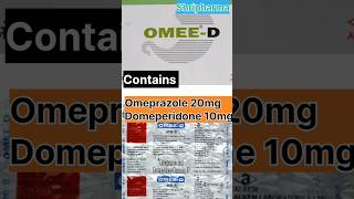 Omee D capsule  omee d tablet uses acidity omeecapsule omeprazole [upl. by Kehr]