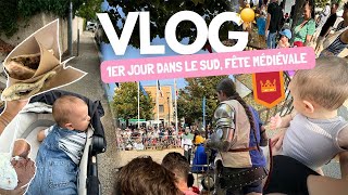 1er jour dans le Sud fête médiévale  VLOG [upl. by Suchta]