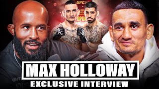 MAX HOLLOWAY on ILIA TOPURIA McGREGOR ISLAM KHAMZAT vs ROB PREDICTION  EXCLUSIVE INTERVIEW [upl. by Ahsilahk]