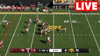 NCAAF LIVE🔴 Troy Trojans vs lowa Hawkeyes  Week 3 Full Game 14th September 2024 College Football 25 [upl. by Sheelah]