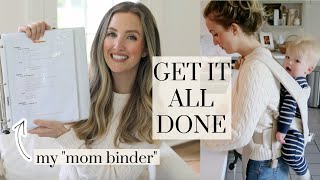 4 Productivity Tips that CHANGED MY LIFE  WorkAtHome Mom of 3  Becca Bristow MA RD [upl. by Aikkan308]