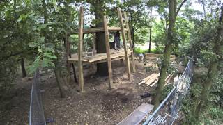 Moseley Old Hall Tree House Construction [upl. by Anial]