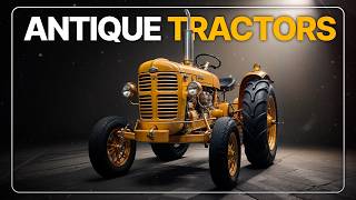 10 ANTIQUE AND ICONIC TRACTORS EVER BUILT  AGRICULTURAL MACHINES [upl. by Haggar772]