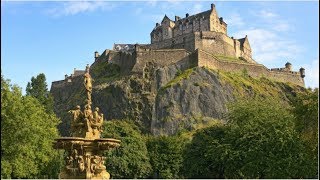 A Full Tour Of Edinburgh Castle In Scotland [upl. by Enttirb]