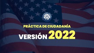 Práctica de ciudadanía americana  Versión 2022 [upl. by Serena541]