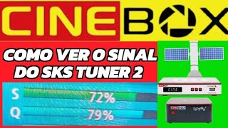 CINEB0X COMO VER SINAL SKS TUNER 2 [upl. by Mariam]