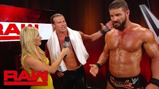 Dolph Ziggler amp Robert Roode speak on their new partnership Raw Aug 26 2019 [upl. by Olva401]