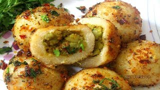 सूजी का बिना तेल का इतना टेस्टी चटपटा नाश्ता कि खाके होश उड़ जायेंगे Suji Stuffed Balls  Rava Balls [upl. by Ydur672]