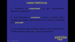 Texto argumentativo estrategias discursivas [upl. by Oregolac196]