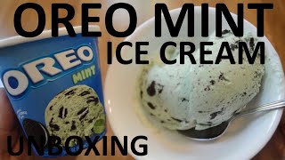 Unboxing Oreo Mint Ice Cream [upl. by Evita475]