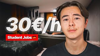 5 High Paying PartTime Jobs in Germany For Students [upl. by Atinauq]