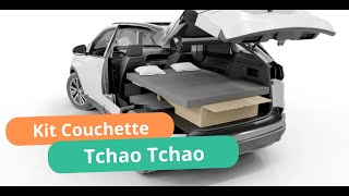 Kit couchette voiture TCHAO TCHAO version 1 ou 2 places  Démo 3D [upl. by Oratnek]