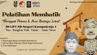 MELESTARIKAN BATIK SENI ASLI NUSANTARA [upl. by Coleman]