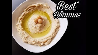 Hummus Tahini paste  Lebanese Hummus Homemade best hummus Easy Recipe [upl. by Fasta722]