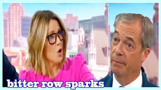 Nigel Farage and Susanna Reids bitter GMB row sparks 700 Ofcom complaints after fan fury [upl. by Llehsyt]