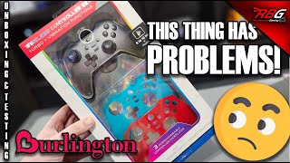 Gamewave Wireless Controller Set for Nintendo Switch from Burlington Unboxing amp Testing [upl. by Alakim]