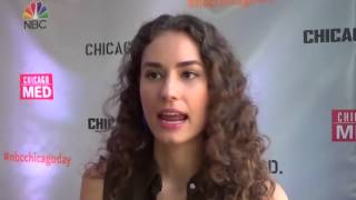 Chicago Med Interview Rachel DiPillo [upl. by Meihar]