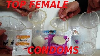 ─►TOP FEMALE CONDOMS ►FEMALE CONDOM BRANDS ★ AlbatrozStudio [upl. by Nahtnaoj]