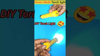 Home Made Mini Torch Light 😱🤯 DIY Amazing torch light At homelightshortsdiy [upl. by Alarise]