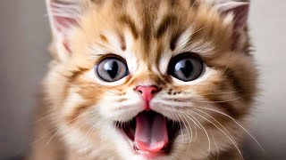 Cute cat sounds videos  Angry kitten sounds  Cat Meowing [upl. by Reisinger]