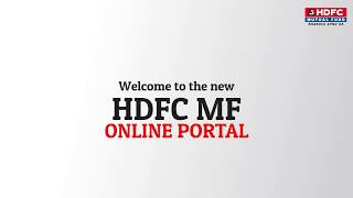 How to use HDFC MFOnline Investors Website [upl. by Atcliffe]