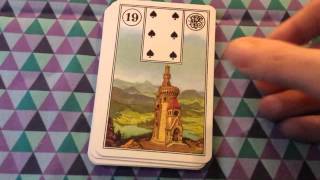 Mlle Lenormand Cartomancy Deck Piatnik [upl. by Rodney]