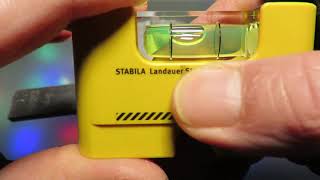 STABILA Pocket Electric Spirit Level [upl. by Esilrahc953]