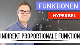 Was ist eine indirekt proportionale Funktion  Proportionalitätsfaktor  Reziprok  Hyperbel [upl. by Labotsirc271]