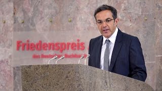 Friedenspreis Navid Kermanis bewegende Rede [upl. by Artemed51]