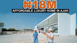 Inside An ₦18 MILLION 36000 Very Affordable Luxury Apartments in Ajah [upl. by Gnouhc677]