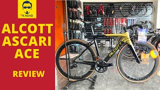 ALCOTT ASCARI ACE Dura Ace Carbon  RM11000 Road Bike Malaysia Basikal Sepeda Review [upl. by Roath]