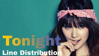 SPICA  Tonight Line Distribution [upl. by Aihtnyc]