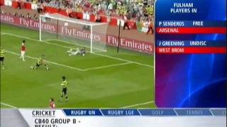 Arsenal V Celtic Highlights amp Goals 32 Emirates Cup 01082010 [upl. by Ramal]