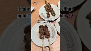 Yakitori Tetsu nhà hàng xiên que và sashimi đến từ Nhật Bản Likes menu và chương trình khuyến mãi [upl. by Profant877]