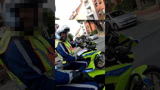 Polizei Bremen immer freundlich unterwegs motovlog bikelife funny biker gopro [upl. by Sivie197]