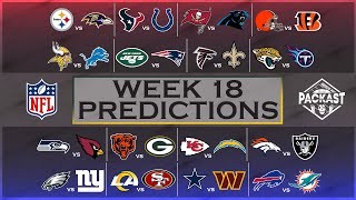 Who is Going to the Playoffs NFL Week 18 Predictions [upl. by Haran]