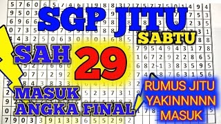 PREDIKSI SGP HARI INI SABTU 16 NOVEMBER 2024  TARIKAN PAITO SGP [upl. by Dlopoel]