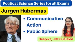 Habermas Theory of Communication  Public Sphere [upl. by Aivekal465]