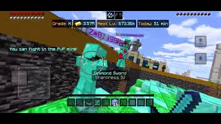 Lifeboat Prison PvP Mine fighting HypixLYT [upl. by Namzzaj]