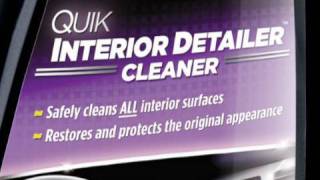 How To Use Meguiars NEW 2010 Quik Interior Detailer Cleaner [upl. by Magan524]