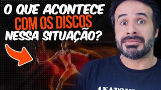 O QUE ACONTECE COM OS DISCOS DURANTE OS MOVIMENTOS DA COLUNA VERTEBRAL [upl. by Anaoy]