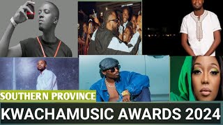 KWACHA MUSIC AWARDS 2024  NOMINEES SOUTHERN PROVINCE [upl. by Yrok]