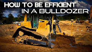 HOW TO BE MORE EFFICIENT IN A DOZER  Bulldozer Tips and Tricks  Heavy Equipment Operator Training [upl. by Ekal]