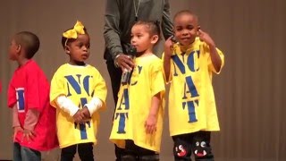 Black History Performance 2016  HBCU College Fair Preschool [upl. by Marne]