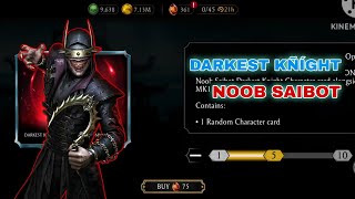 Mk Mobile  DARKEST KNIGHT NOOB SAIBOT SUMMON  PACK OPENING THIS PACK IS  GARBAGE [upl. by Inaniel]