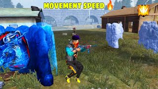 movement speed  free fire 🔥 solo vs squad custom room boy attitude 😈 [upl. by Yeslaehc]