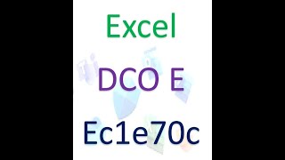 Tuto Travailler avec un tableur DCOE  Exercice Excel ec1e70c [upl. by Anirdna]