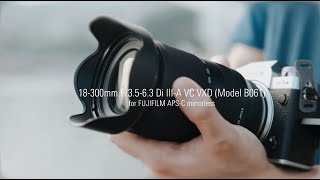 Product Video  Tamron 18300mm F3563 Di IIIA VC VXD Model B061 by Woody Lau [upl. by Nodarse]