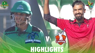 Full Highlights  Rawalpindi vs Lahore Blues  Match 23  Pakistan Cup 202324  PCB  M1V1A [upl. by Desimone]