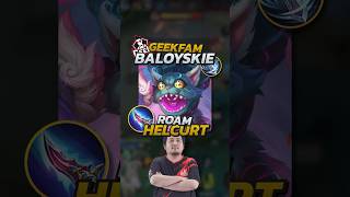 How Baloyskie Plays Roam Helcurt Mobile Legends mobilelegends mlbb gaming [upl. by Vladamir923]